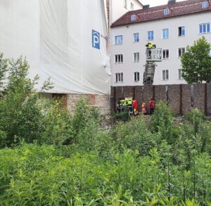 Personenrettung durch Feuerwehr